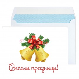 Коледен плик "Jingle bells", 6 бр.  - 4
