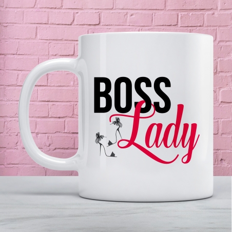 Чаша с надпис "BOSS Lady"  - 1